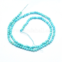 Fili di perline howlite naturale&nbsp;G-G823-12-3.5mm
