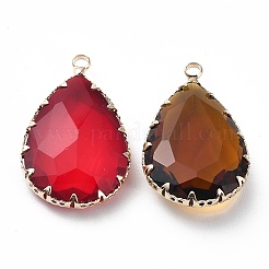 Подвески из латуни и стекла k9&nbsp;KK-Z031-32KCG