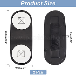 Поручень из искусственной кожи с ручкой из полиэстера&nbsp;FIND-WH0126-277