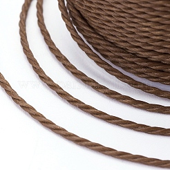 Cordon rond en polyester ciré&nbsp;YC-G006-01-1.0mm-03