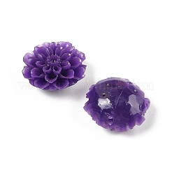 Синтетический коралл 3 г цветок розы бисер&nbsp;CORA-L046-D04