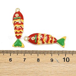 Сеттинги горный хрусталь эмаль кулон сплава ENAM-H002-01G-02