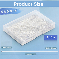 600 шт. фурнитура для ювелирных изделий KK-SP0001-73C-S