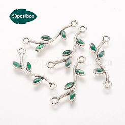 Разъемы из эмалированного сплава в тибетском стиле&nbsp;ENAM-CA0001-01AS