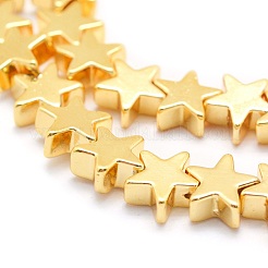 Немагнитные синтетический гематит бисер пряди G-L485-15B-G