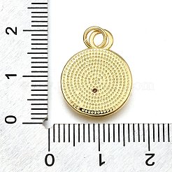 Стойки обшивки латунь микро проложить Циркон подвеску&nbsp;KK-K401-80G