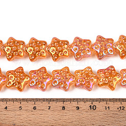 Гальванизируйте прозрачное стекло бисер нитей EGLA-N020-02C