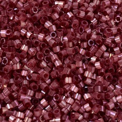 MIYUKIデリカビーズ  シリンダー  日本製シードビーズ  11/0  (db1805) 染めダークベリーシルクサテン  1.3x1.6mm  穴：0.8mm  約10000個/袋  50 G /袋&nbsp;SEED-X0054-DB1805