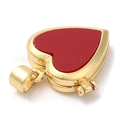 Подвески-медальоны из синтетической бирюзы KK-K332-15G-03