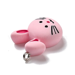 Подвески из непрозрачной смолы&nbsp;LS-RESI-D055-040P