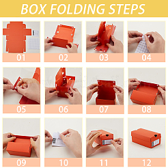 24 шт. складные картонные бумажные упаковочные коробки&nbsp;CON-GA0001-20C