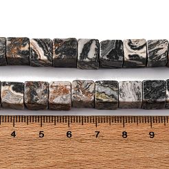 Натуральная карта каменные бусы пряди&nbsp;X-G-T139-8x8-45A