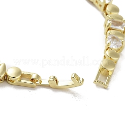 Bracelets en laiton rectangulaires&nbsp;BJEW-D039-32G