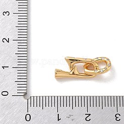 925 fermoir déployant en argent sterling avec micro pavés de zircone cubique transparents&nbsp;SE-CBAF1B0-03G