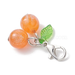 Имитация кошачьего глаза из смолы и акрила подвесные украшения&nbsp;HJEW-JM03888-03