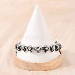 Браслеты-цепочки из нержавеющей стали 304 на Хэллоуин BJEW-D379-20A-AS