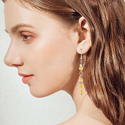 40шт подвески из натурального цитрина G-FG0001-09