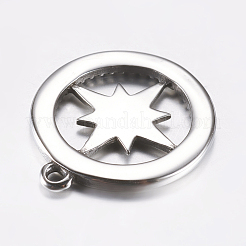 Pendentifs en acier inoxydable chirurgical 316&nbsp;X-STAS-K157-38AS
