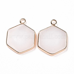 Натурального белого нефрита подвески G-G990-06KCG