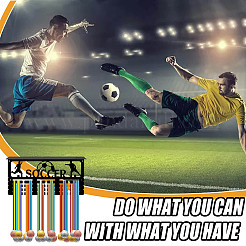 Прямоугольный железный держатель для медалей ODIS-WH0052-023