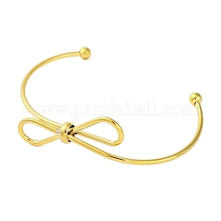 Ионное покрытие (ip) 304 нержавеющая сталь манжеты браслеты для женщин&nbsp;STAS-P373-05G