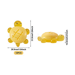 12 шт. светящиеся смоляные кабошоны&nbsp;RESI-TA0004-55E