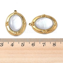 Natürlichen Süßwasser-Muschel Anhänger&nbsp;STAS-G397-24G-01