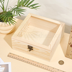 Aufbewahrungsboxen aus Holz&nbsp;WOCR-CL0001-01B