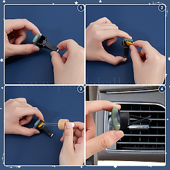 5 шт. лунный натуральный аметист HJEW-BC00069