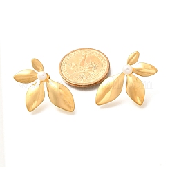 Серьги-гвоздики из нержавеющей стали 304&nbsp;EJEW-U039-01G