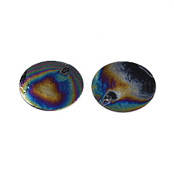 Подвески из натуральной ракушки капиз&nbsp;SSHEL-Z002-01C