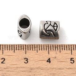 12 шт. овал с созвездием из нержавеющей стали 304 STAS-E215-05AS-M