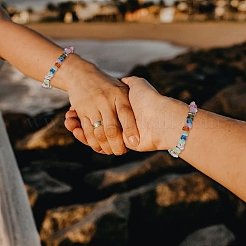 590шт 10 цвета прозрачные акриловые бусины&nbsp;OACR-YW0001-91