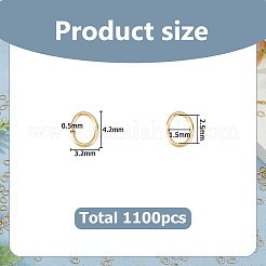 Открытые соединительные кольца из нержавеющей стали 304&nbsp;STAS-HS0001-63B