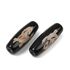 Abalorios de Dzi de estilo tibetano&nbsp;TDZI-E004-64