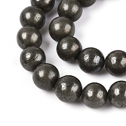 Природного пирита бисер нитей G-S249-01-10mm