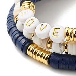 Набор стрейч-браслетов для женщин BJEW-JB07162