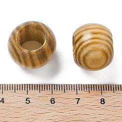 Европейский бисер из сосны WOOD-G023-12