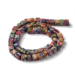 Натуральные имперские нитки из яшмы G-A175A-6mm-05