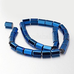 Electroplate non magnetici ematite sintetico fili di perline&nbsp;G-F300-38B-05