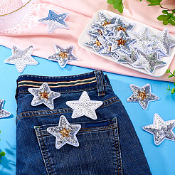 24 шт. 2 стиля полиэстеровых термопереносных виниловых листов PATC-TA0001-23