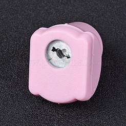 Случайные одноцветные или случайные смешанные цветные мини-наборы пластиковых бумажных перфораторов для скрапбукинга и бумажных поделок AJEW-L051-14