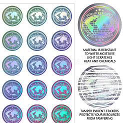 Водонепроницаемая самоклеящаяся лазерная наклейка для домашних животных STIC-WH0028-012