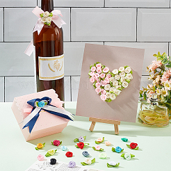 440 шт. 22-х стильные полиэстеровые розы DIY-NB0008-25