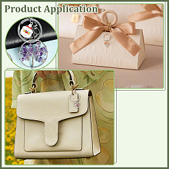 36шт 9 брелока из натуральных драгоценных камней&nbsp;KEYC-PH01581