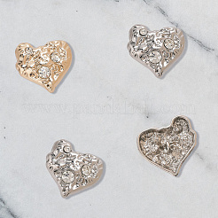 Сплав Rhinestone кнопки хвостовика BUTT-GF0004-05B