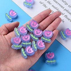 Прозрачные акриловые бусины&nbsp;X-MACR-S374-03B-04