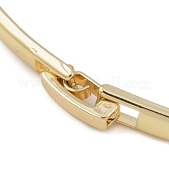 Браслеты-цепочки из латуни с микропаве и прозрачным фианитом BJEW-Z069-02G-02