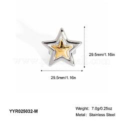 Кольца-манжеты из нержавеющей стали 304 для женщин&nbsp;GA5242-2