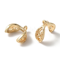 Латунная крышка для бусин KK-C020-10LG